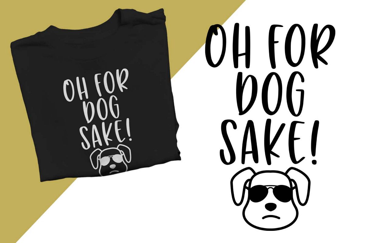 Oh for dog sake Printable example image 1