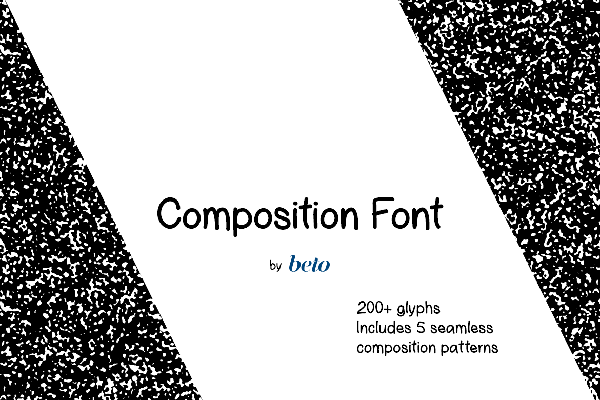 Composition Font example image 1