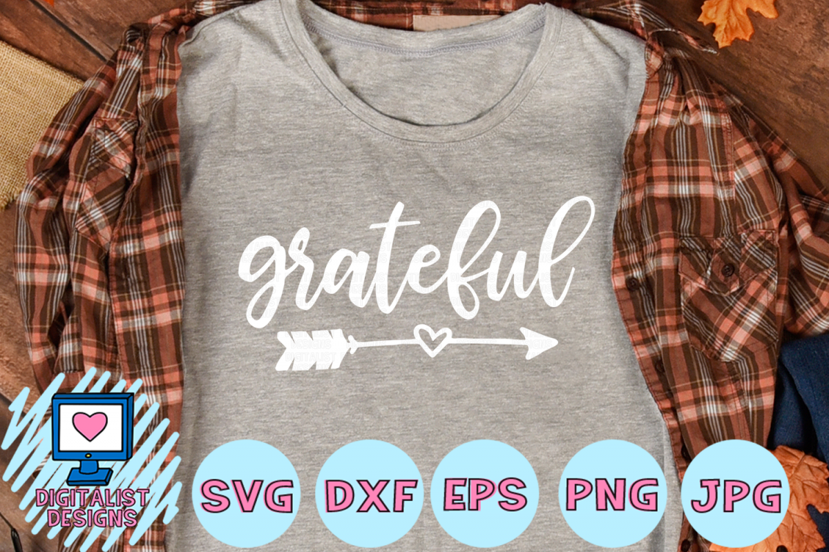 grateful SVG | arrow SVG | Thanksgiving SVG example image 1