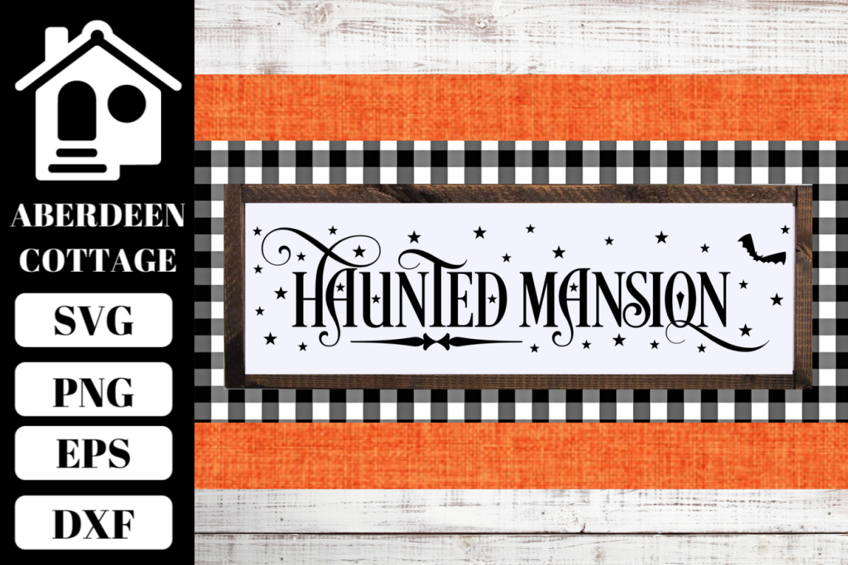 Haunted Mansion SVG example image 1
