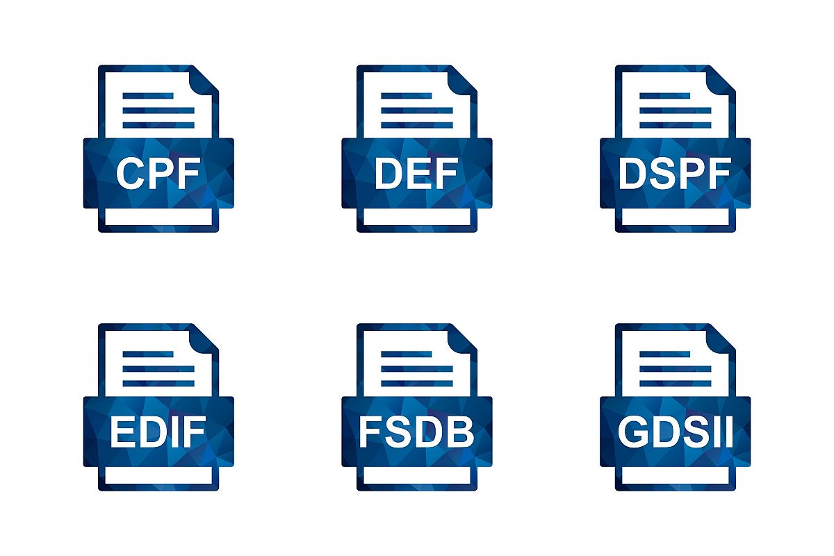 Set Of File Formats Icons example image 1