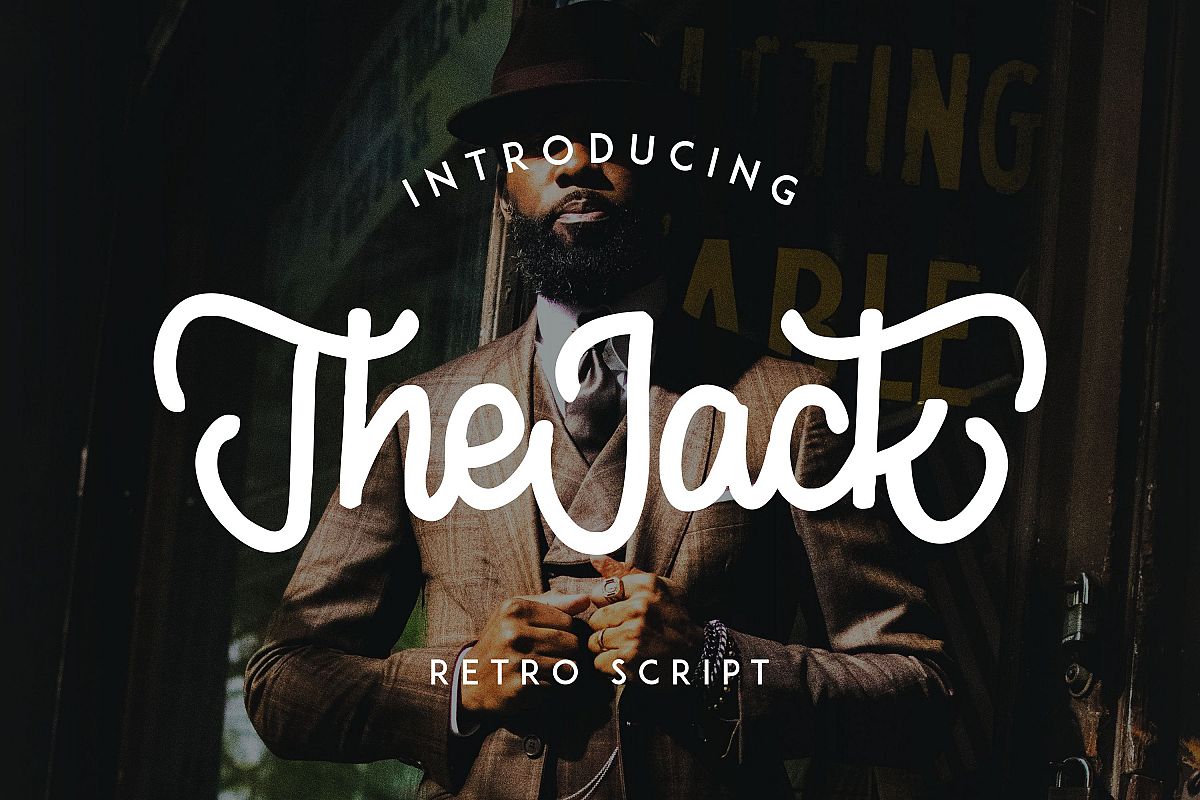 TheJack | Elegant Retro Script example image 1