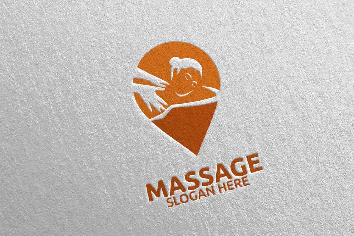 Massage Logo Design 10 example image 1
