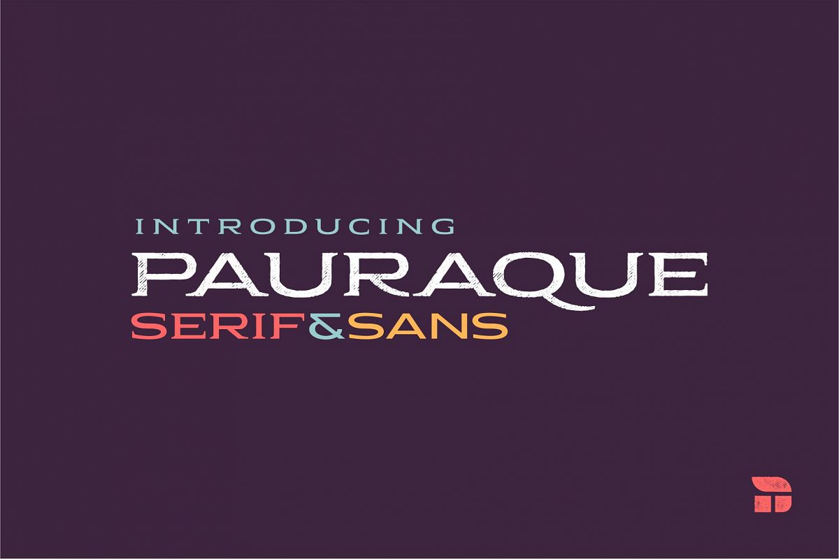 Pauraque - Serif & Sans example image 1