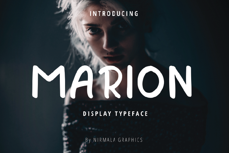Marion - Display Typeface example image 1