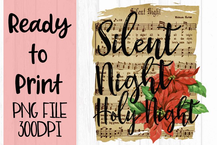 Silent Night Sheet Music Ready to Print example image 1