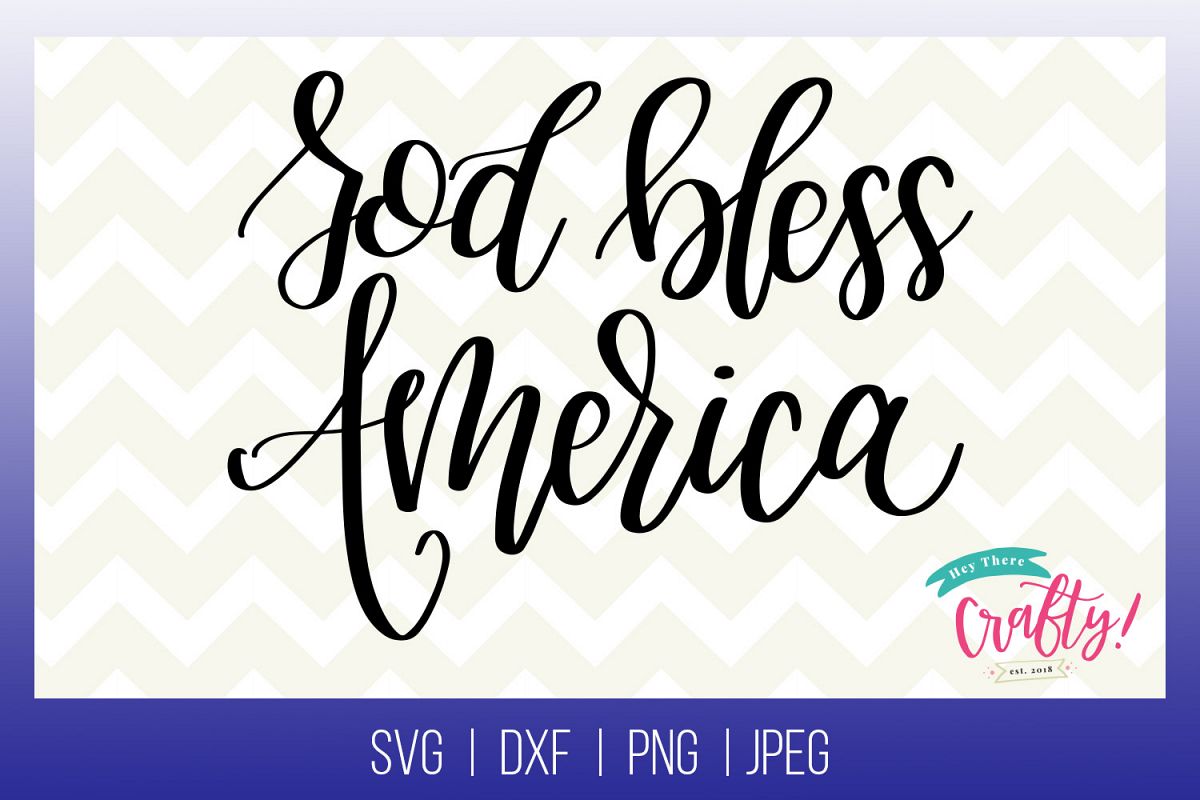 God Bless America| Digital File example image 1