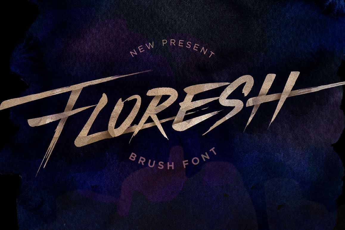 Floresh Typeface example image 1