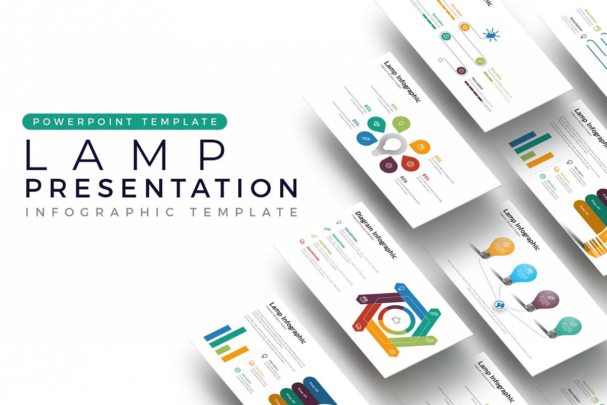 Lamp Presentation - Infographic Template example image 1