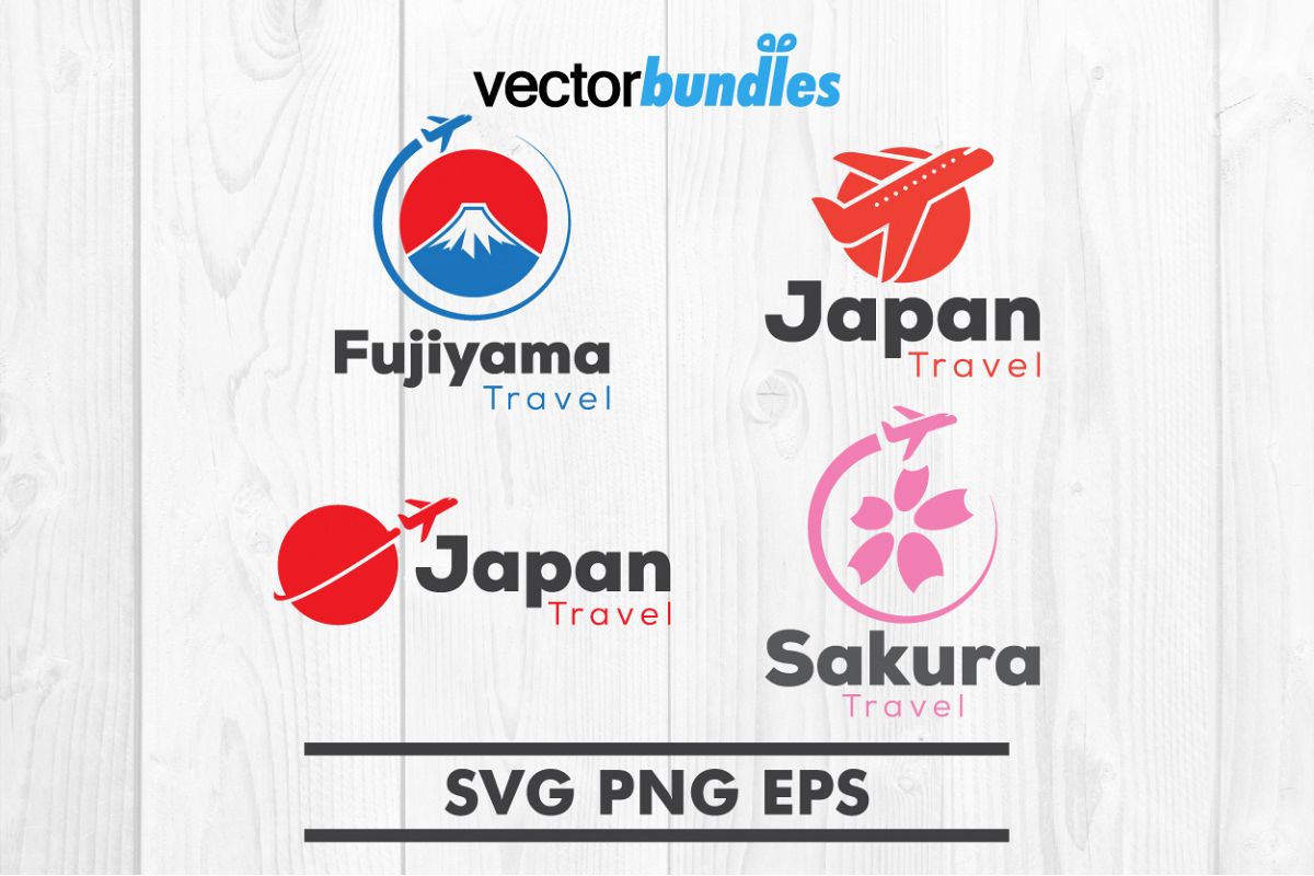 Japan traveling clip art svg example image 1
