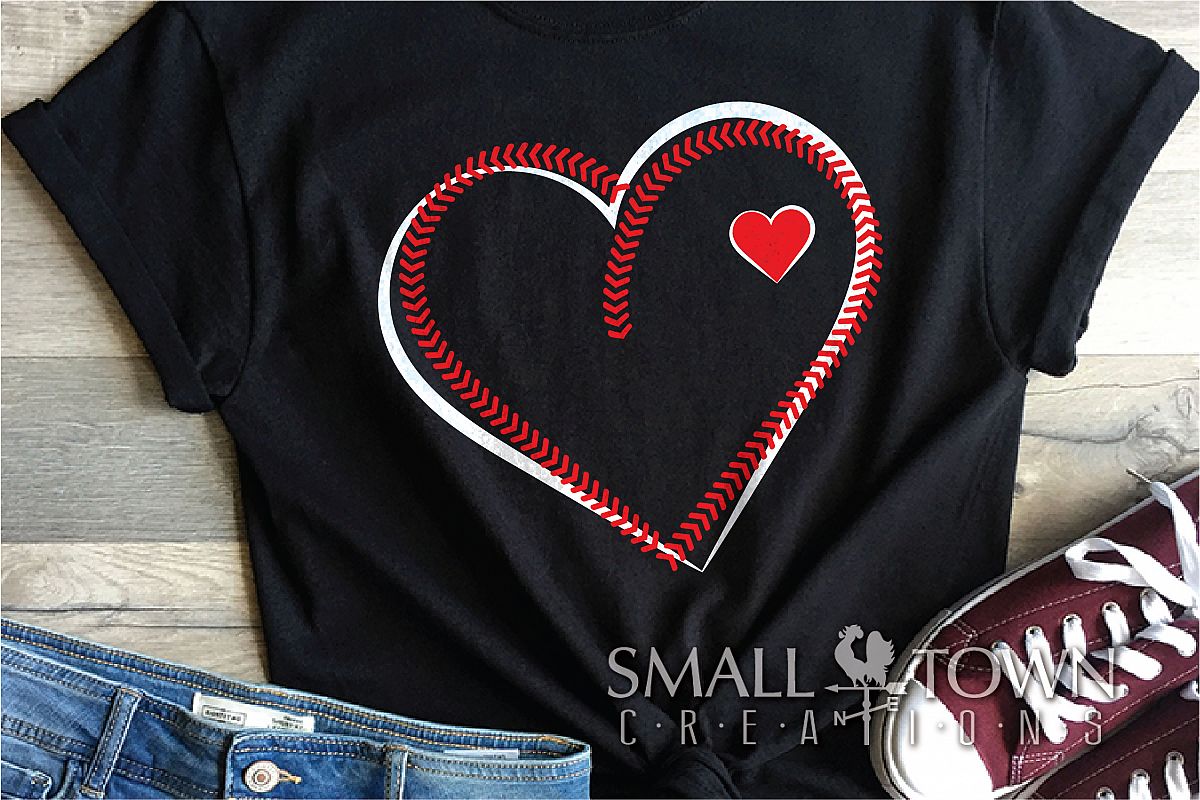 Baseball, Softball, Stitches, Team, PRINT, CUT & DESIGN example image 1