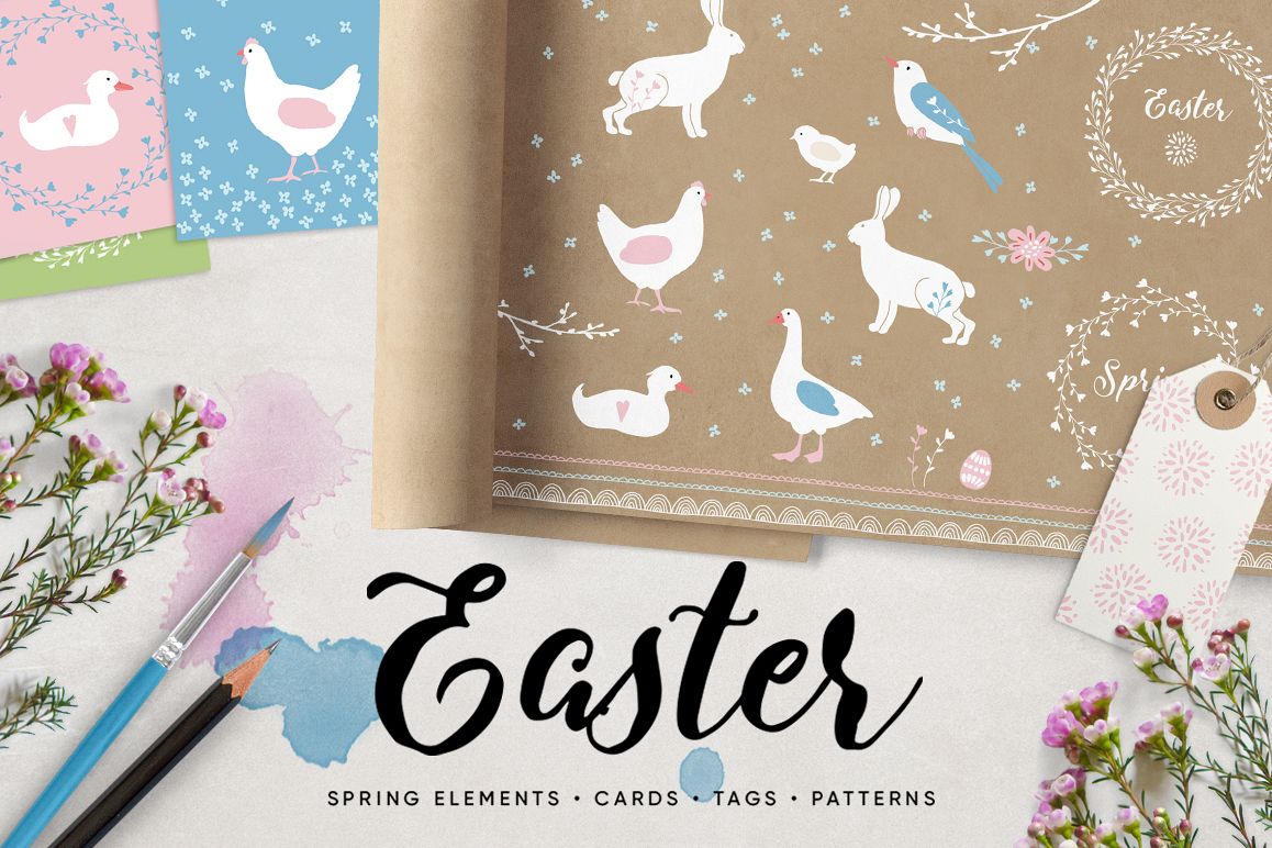 Easter & Springtime set example image 1