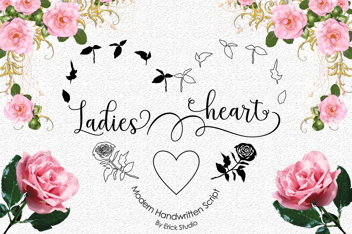 Ladies heart example image 1