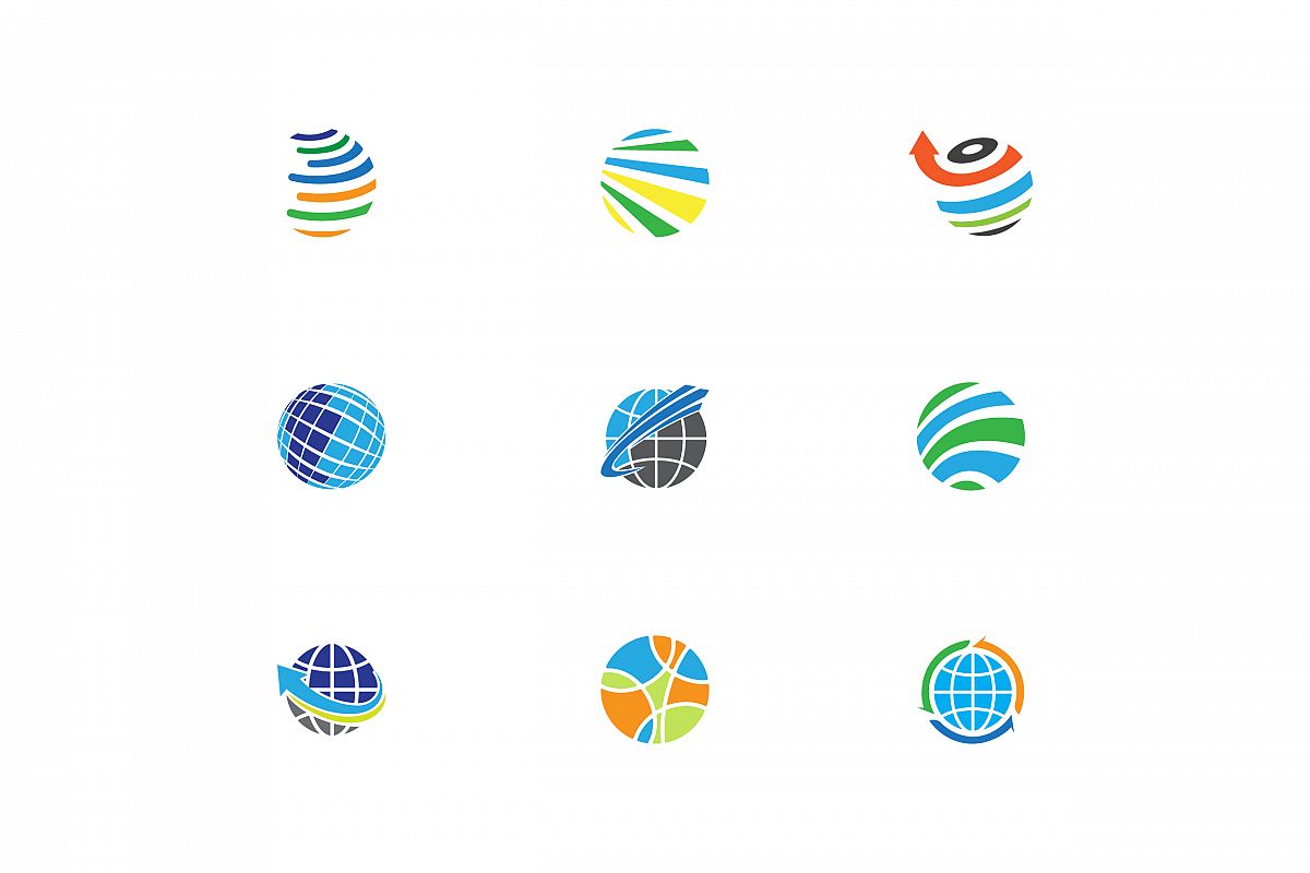 Vector Logo Globe (132492) | Logos | Design Bundles