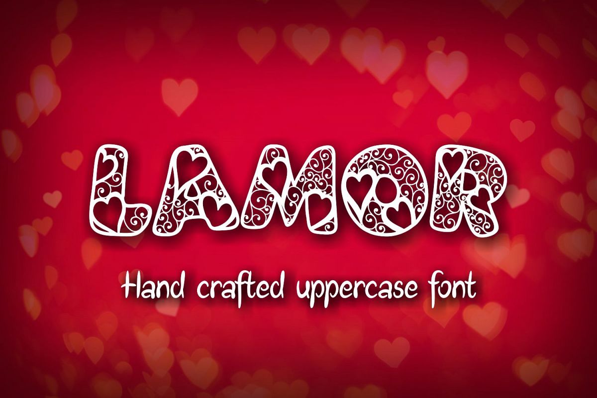 Lamor font example image 1