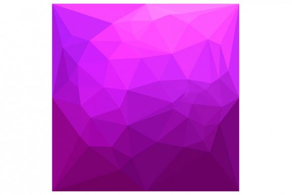 Byzantine Purple Abstract Low Polygon Background example image 1