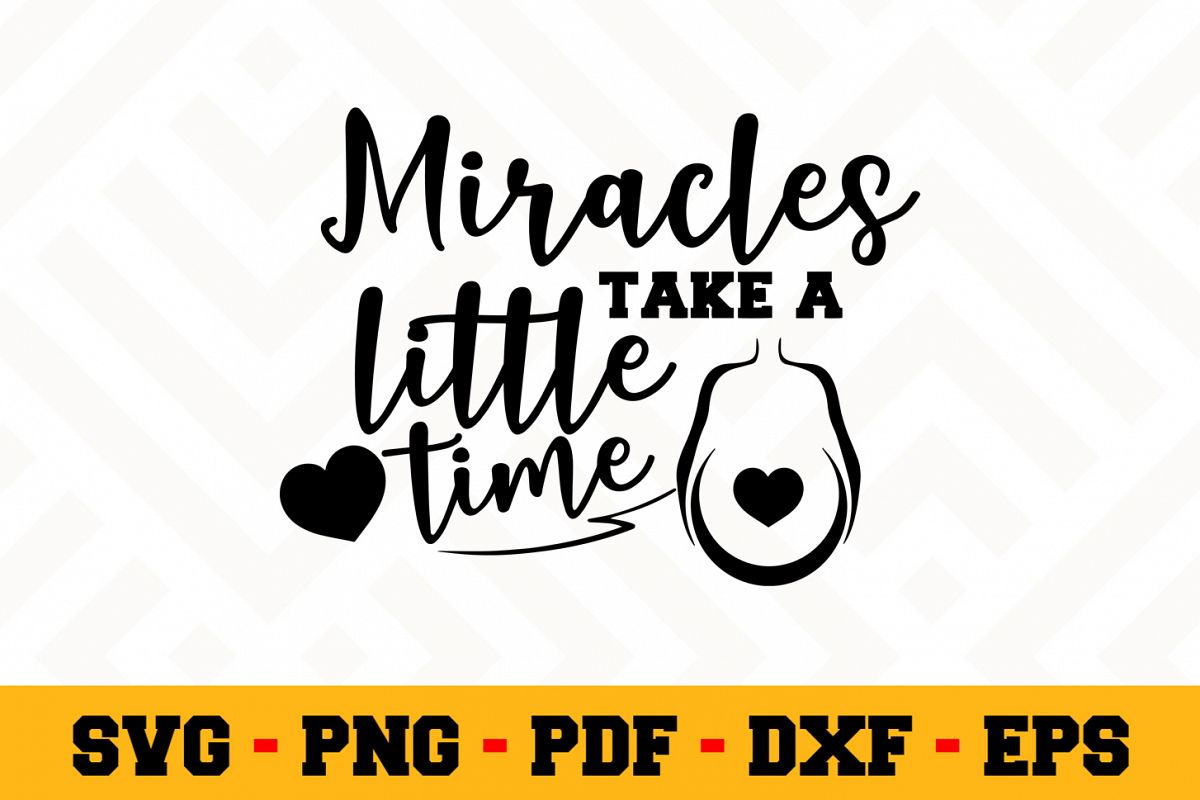 Pregnant SVG Design n539 | Pregnant SVG Cut File example image 1
