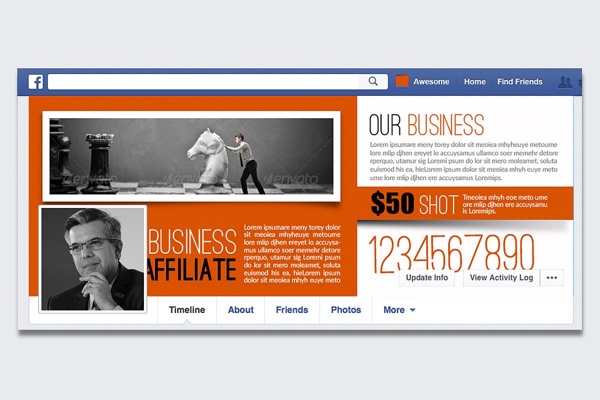 Business Innovation Facebook Timeline example image 1