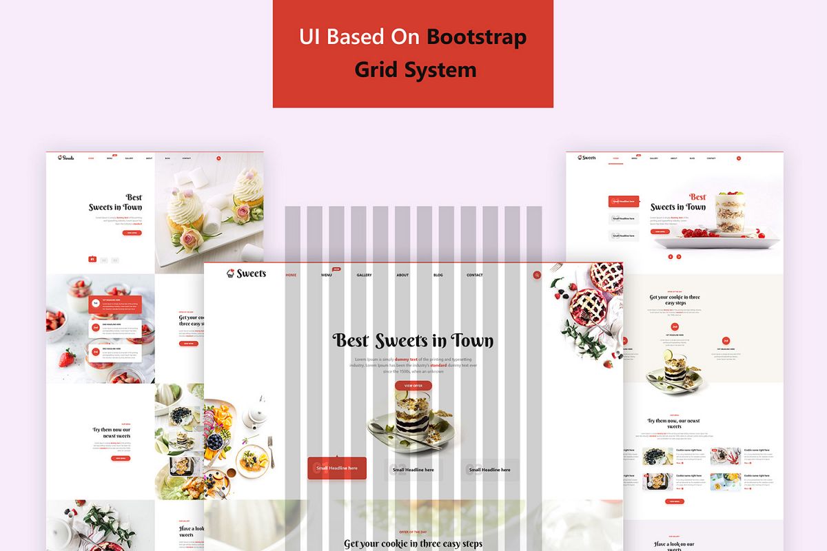 Sweets Ui Kit example image 1