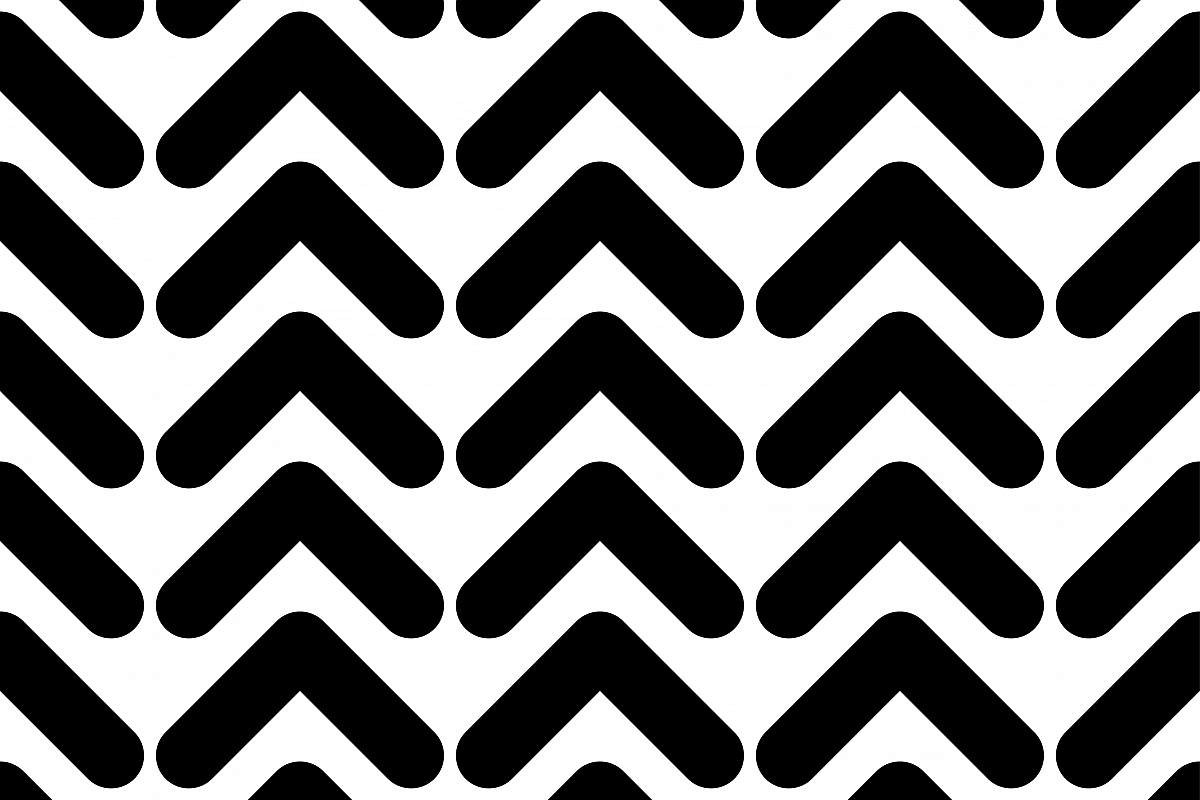Seamless black and white geometric pattern. Vector illustration. Textile rapport. example image 1