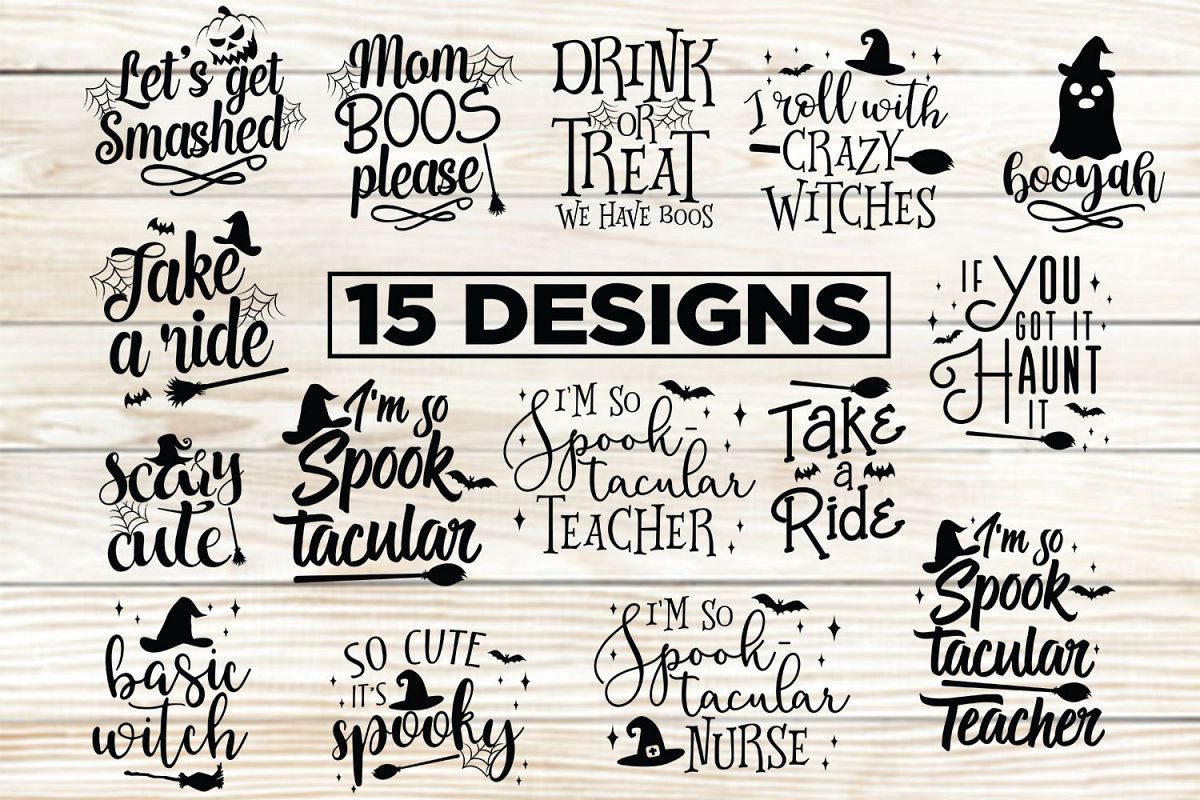 15 Halloween Designs 2 Halloween Printable example image 1
