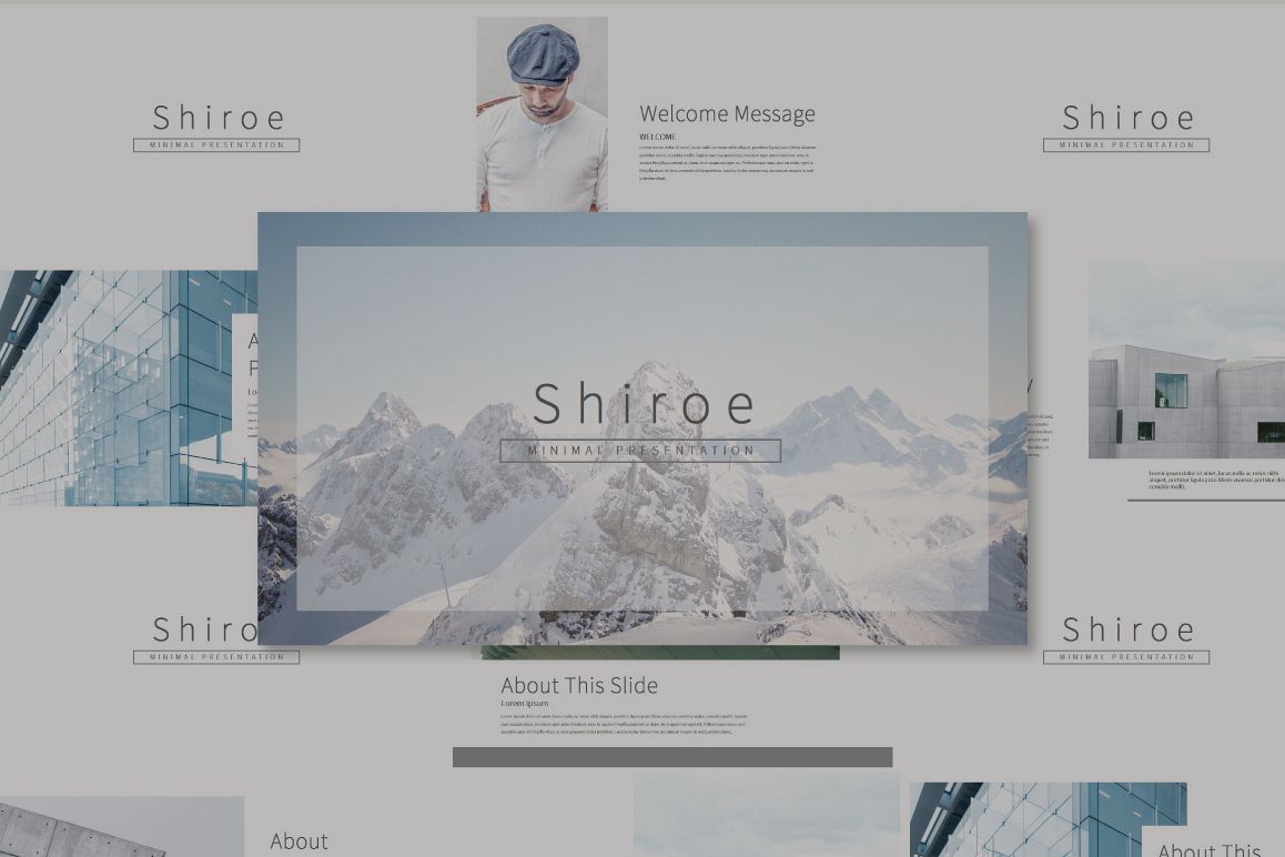 Shiroe Keynote Template example image 1