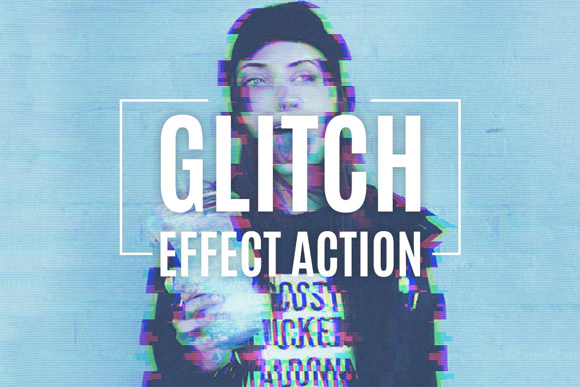 Glitch Effect Action example image 1