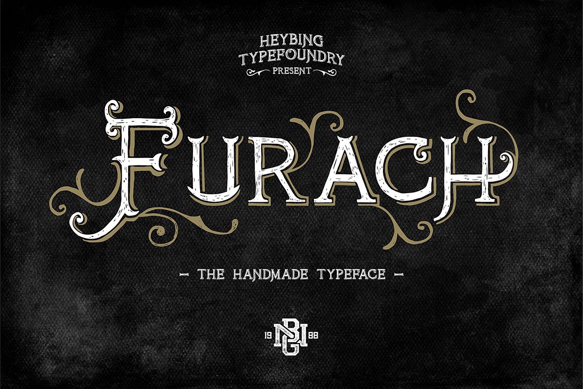 Furach Typeface + Bonus example image 1