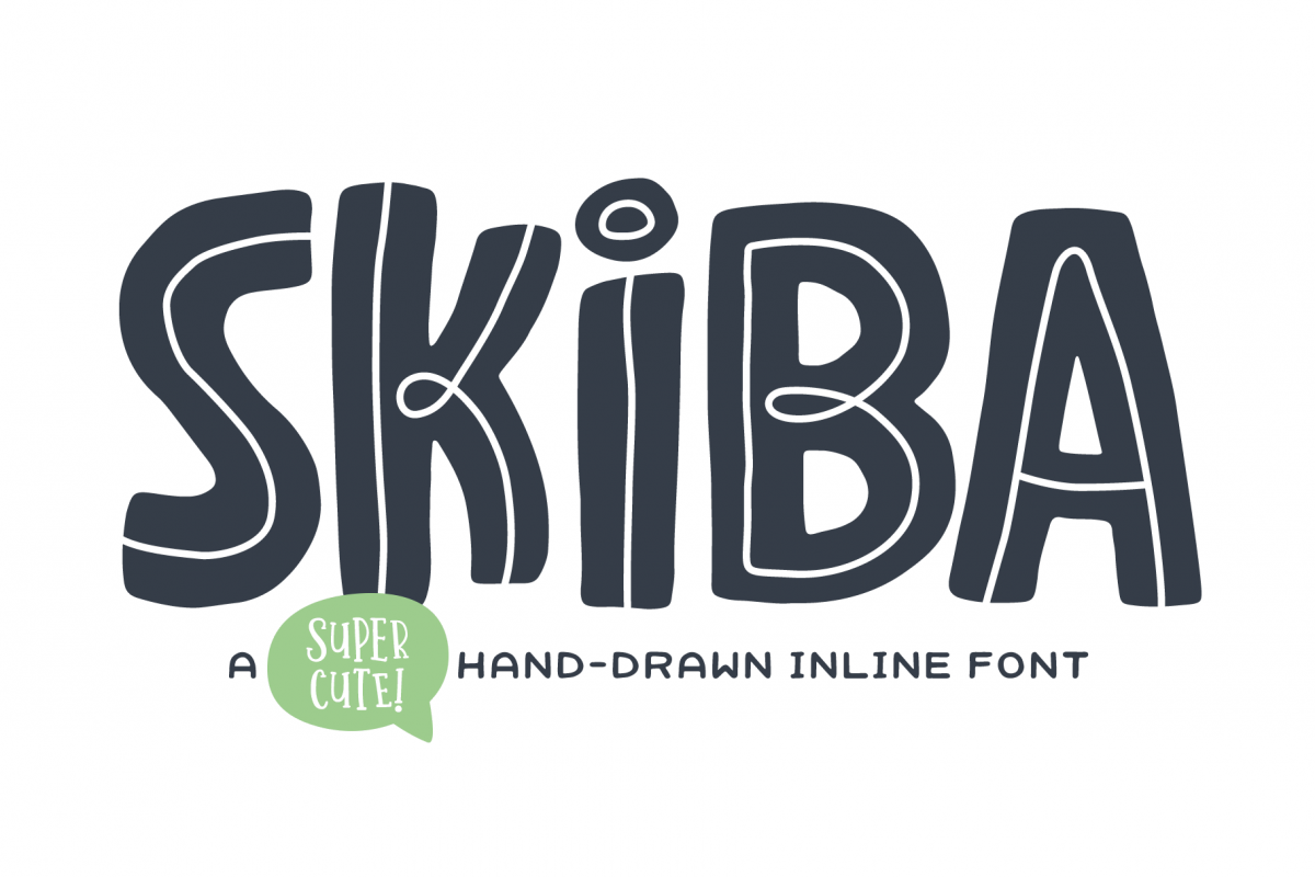 Skiba Font example image 1