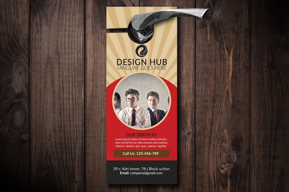 Business Advisor Door Hangers example image 1