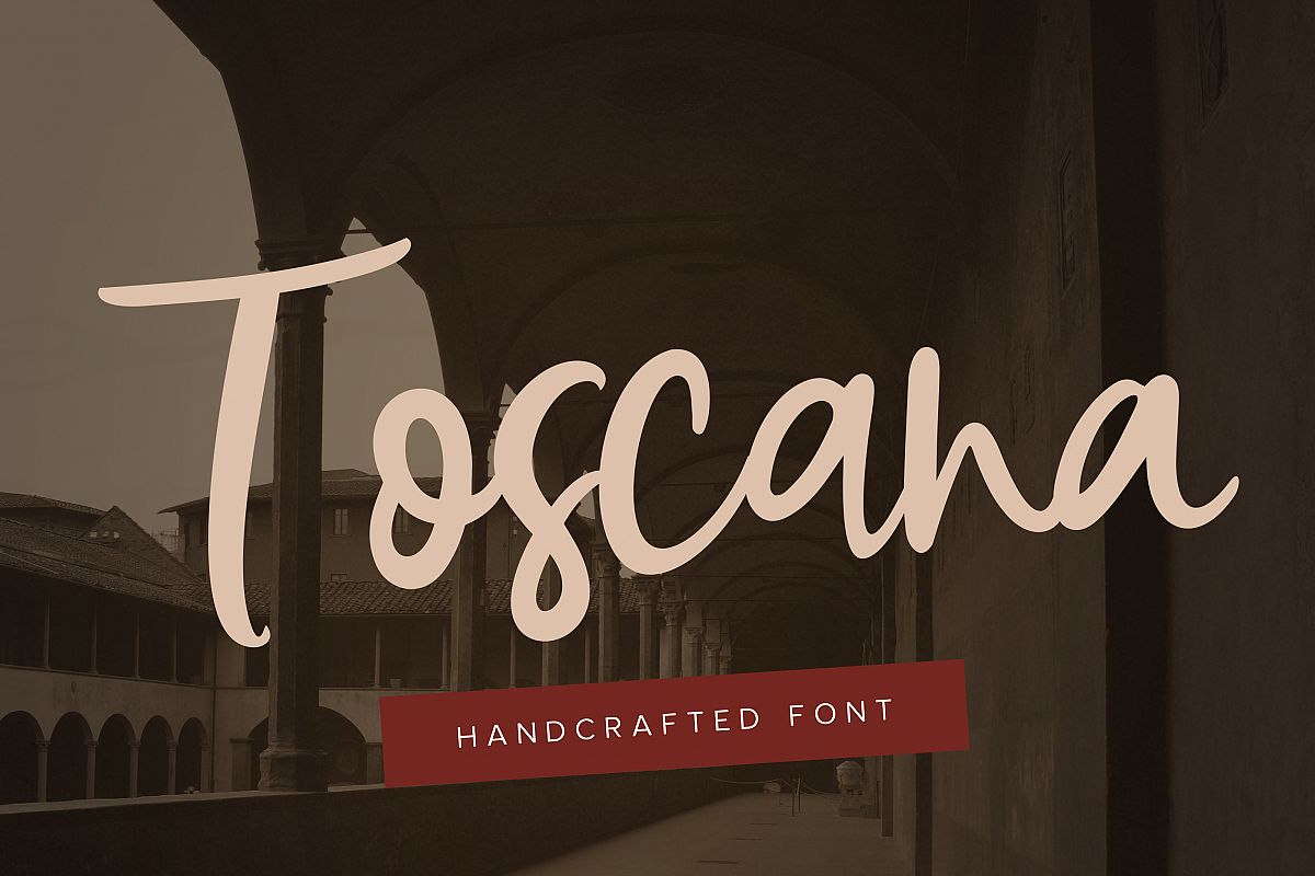 Toscana Font DUO example image 1