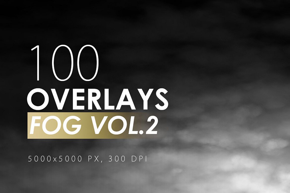 100 Fog Overlays Vol. 2 example image 1