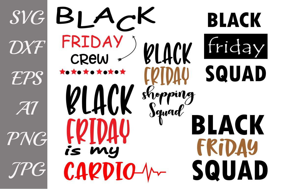 Black Friday Svg example image 1