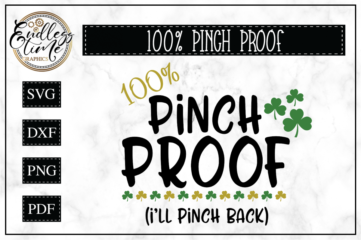 St Patrick's Day- Pinch Proof SVG Cut File example image 1