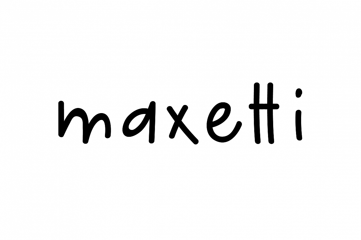 maxetti | handwritten example image 1