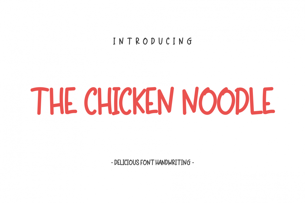 The Chicken Noodle example image 1