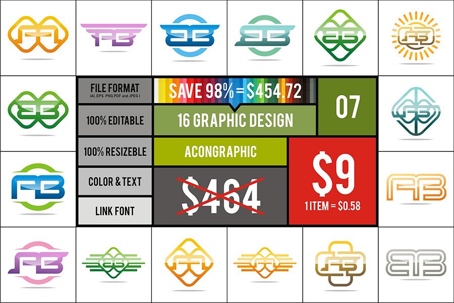Graphic Vector suitable for Logo #7 example image 1