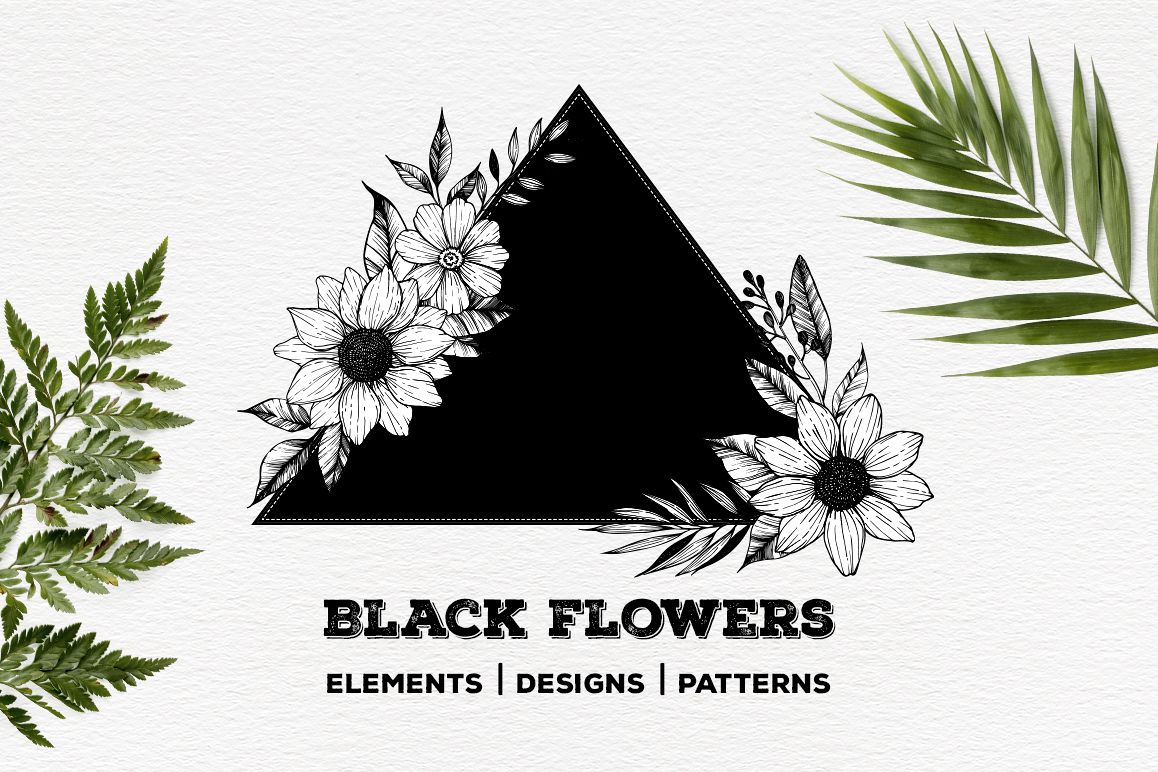 Black flowers. Part II example image 1
