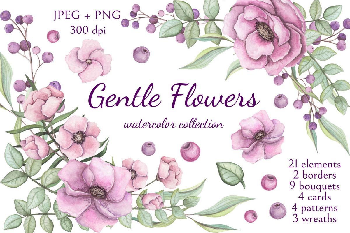Gentle Flowers example image 1