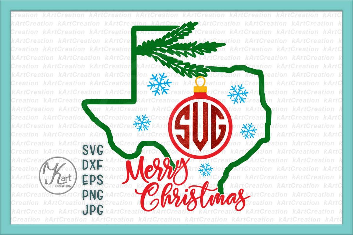 Download Christmas Texas Monogram svg Merry Christmas machine cut ...