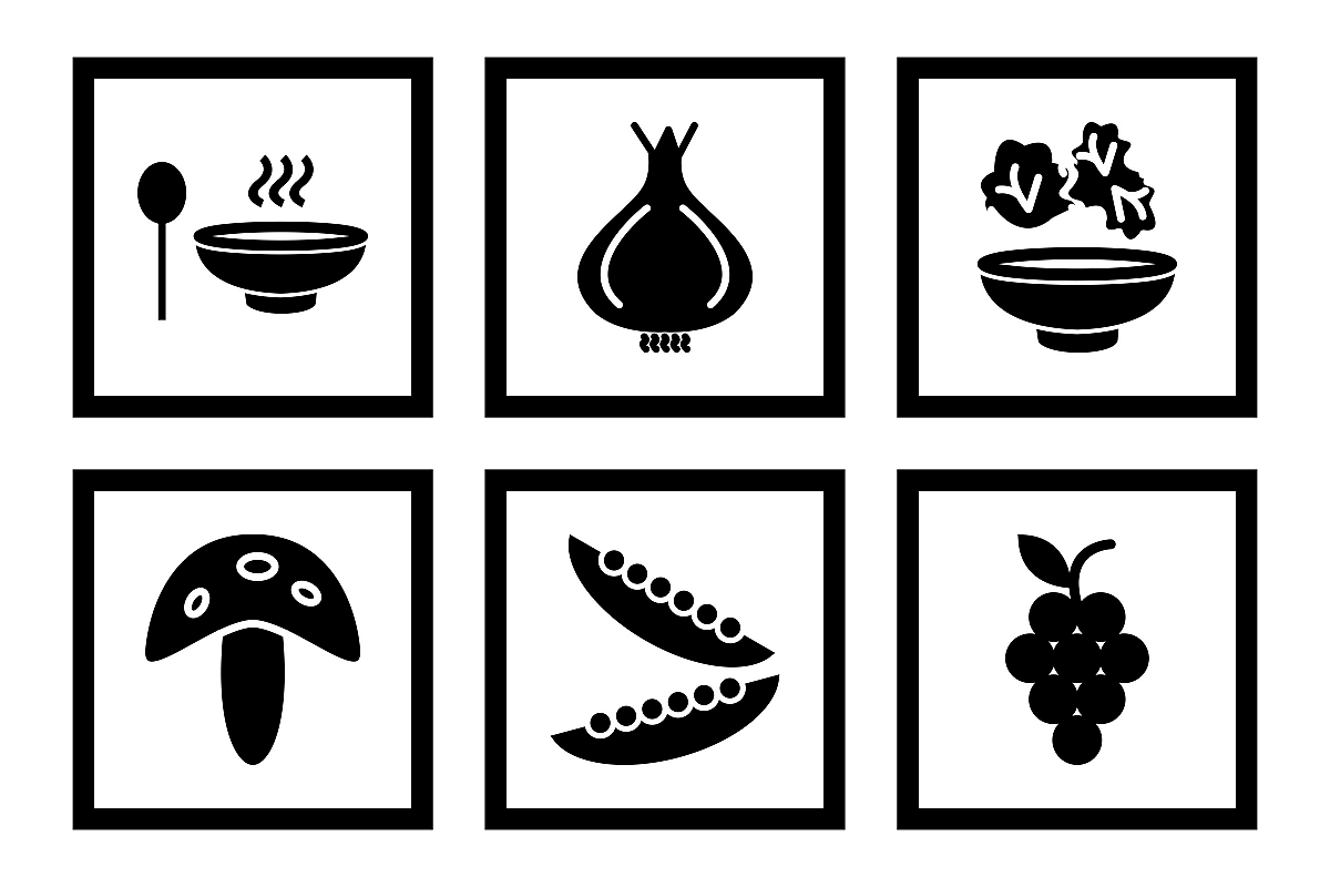 Set Of Food Icons example image 1