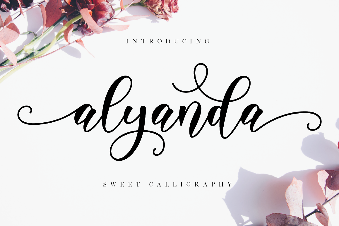 Alyanda Script example image 1
