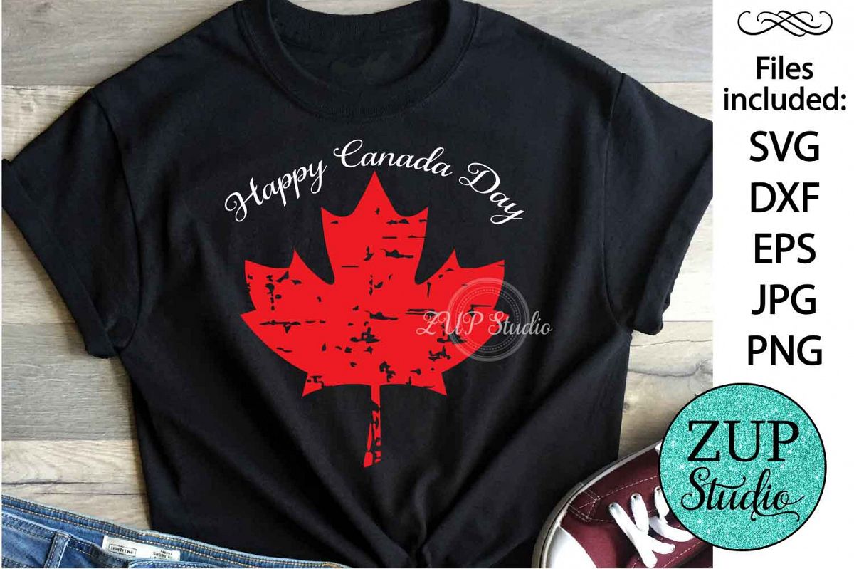 Maple Leaf Canada Day Digital Cutting files file 146 example image 1