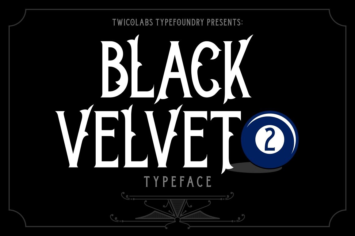 Black Velvet 2 example image 1