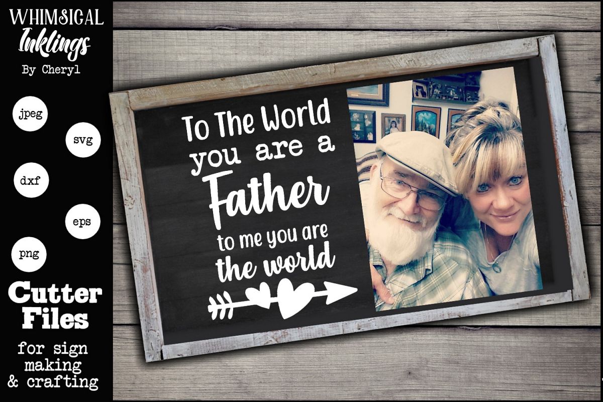 To The World-Father SVG example image 1