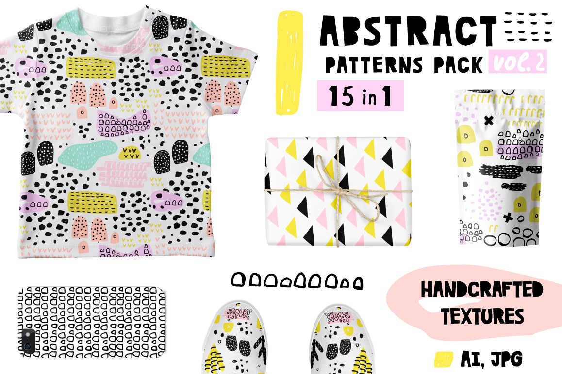 Abstract pattern pack vol.2 example image 1