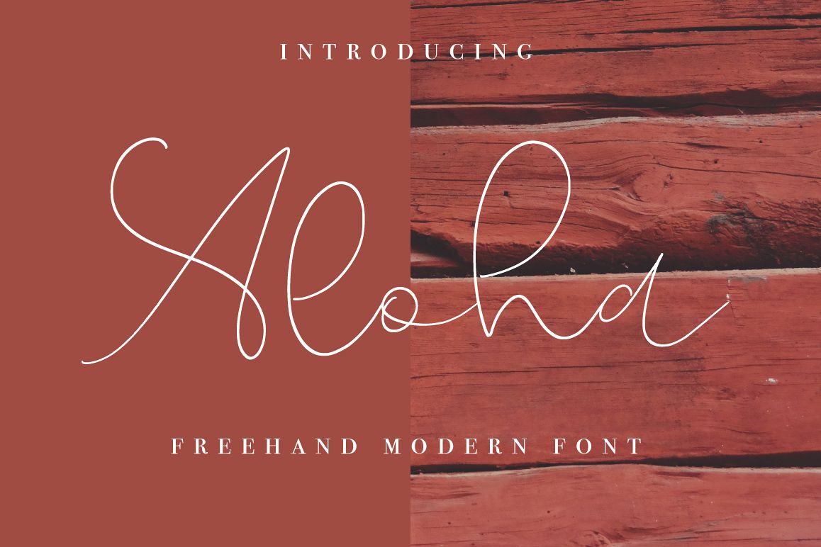 Aloha Script example image 1