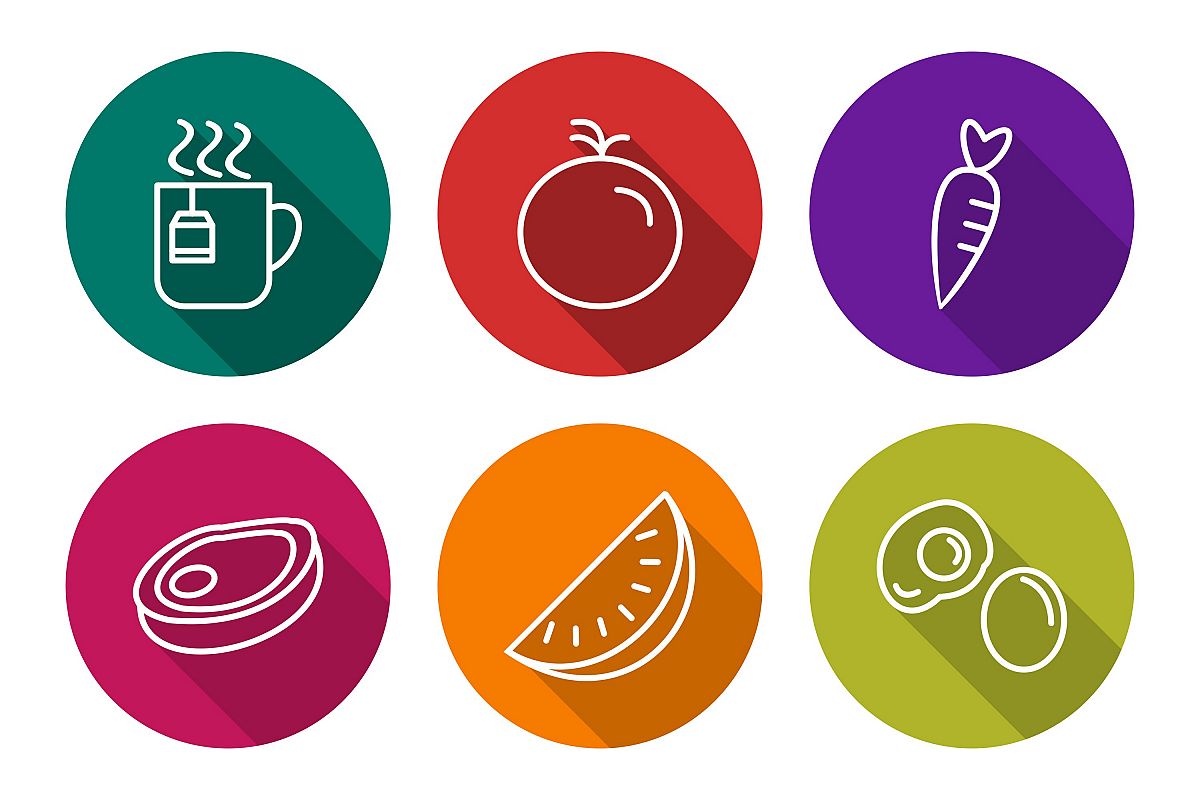 Set Of Food Icons example image 1