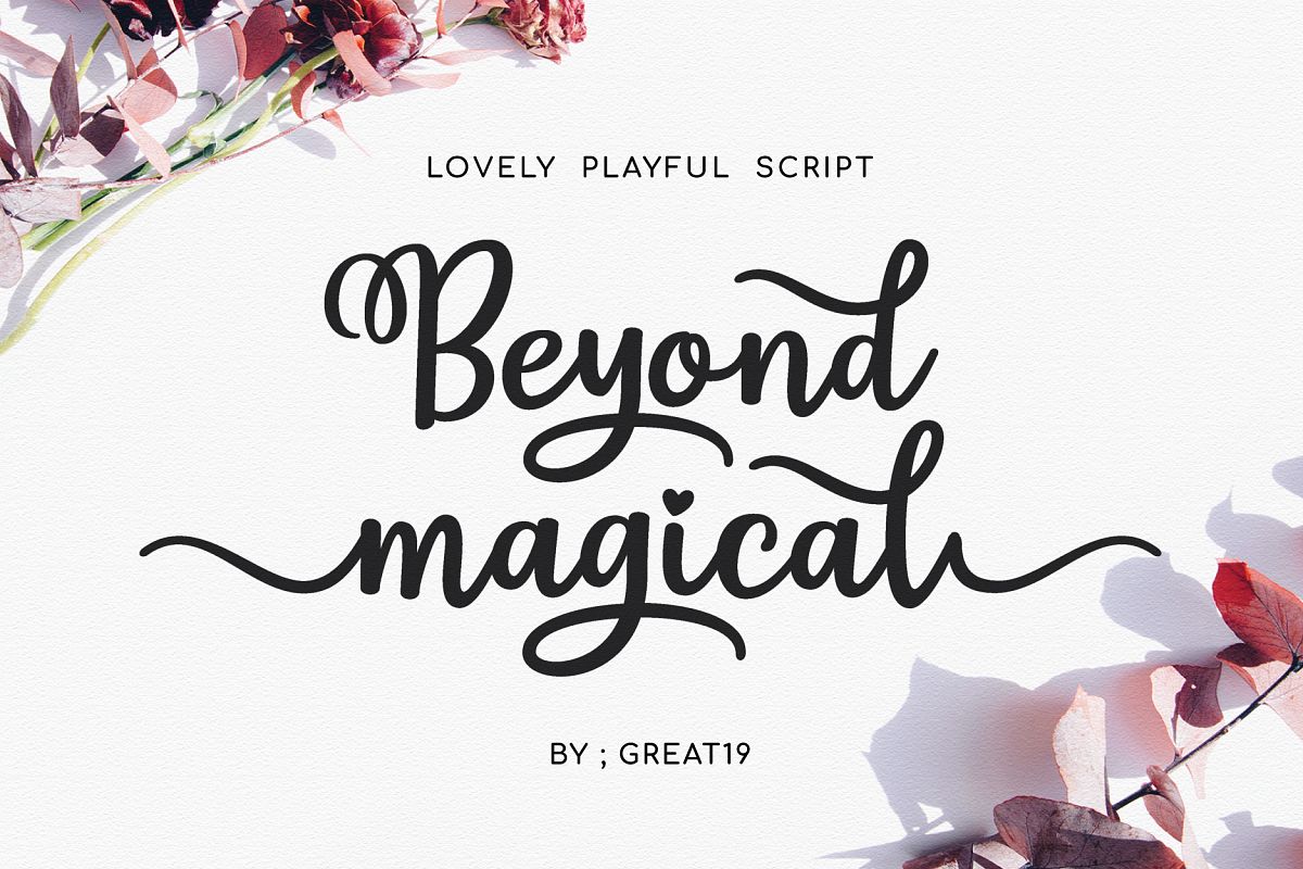 Beyond Magical Script example image 1
