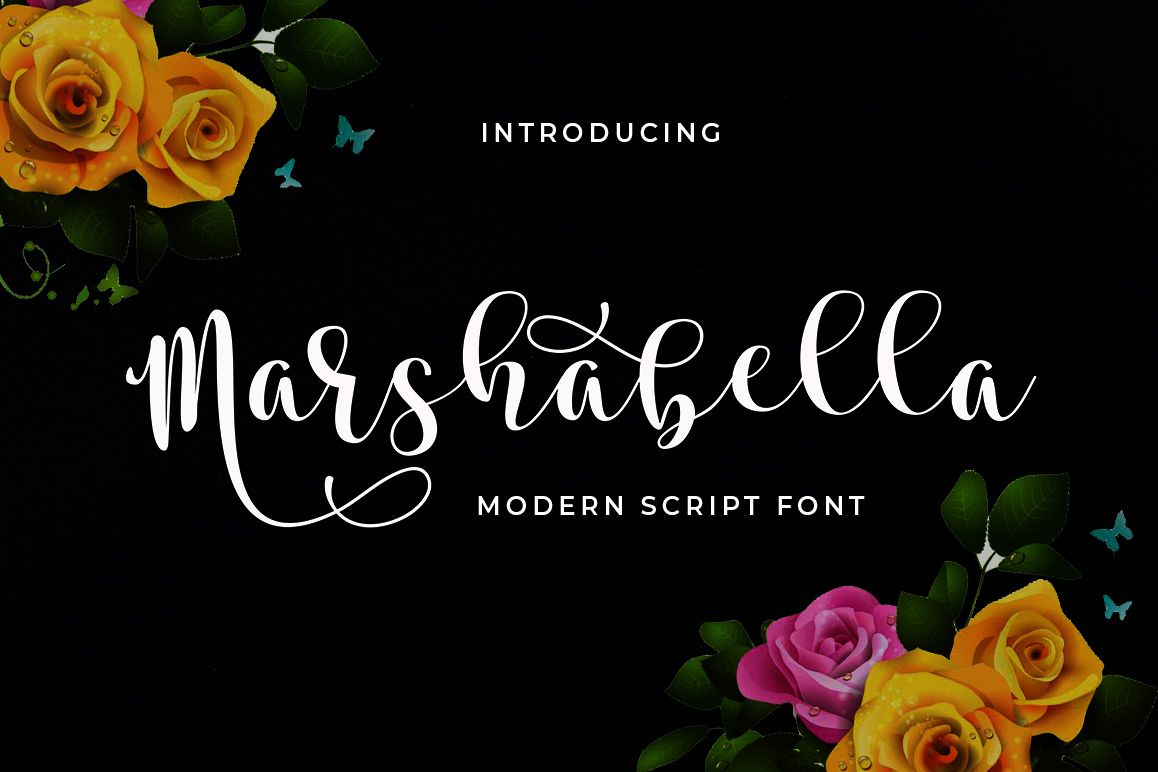 Marshabella Script example image 1